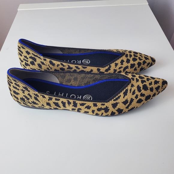 Rothy's The Point Slip On Flats Desert Cat Size 7 - Picture 8 of 16